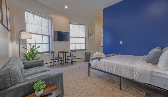 Bold Studio Steps from Back Bay in Boston