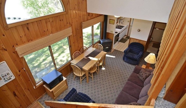 Cabin #11 Three bedroom with loft (4th bedroom) in Iron River