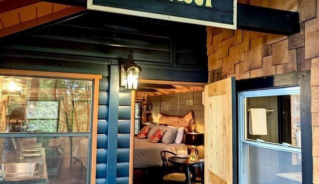 Cabin Above the Clouds Near Black Mountain, North Carolina