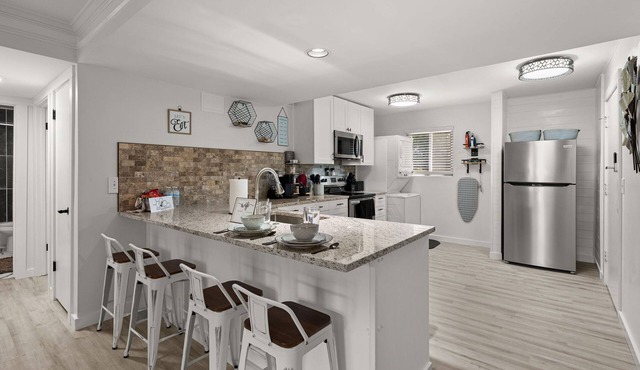 Enjoy a stylish experience at this centrally-located space.
