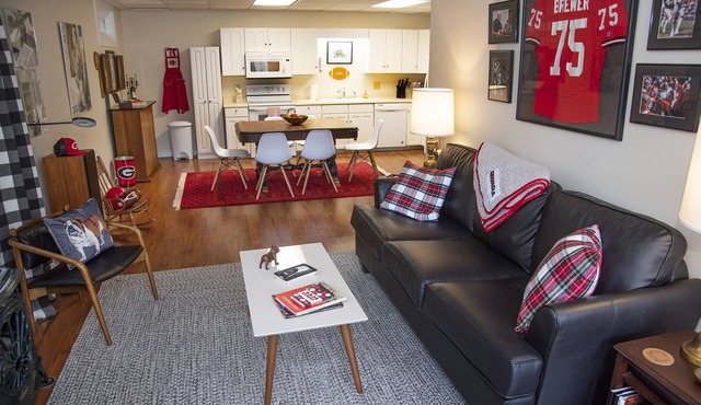 Full apartment w/kitchen, living room, w/d just outside of Athens GA, sleeps 6+ in Arnoldsville