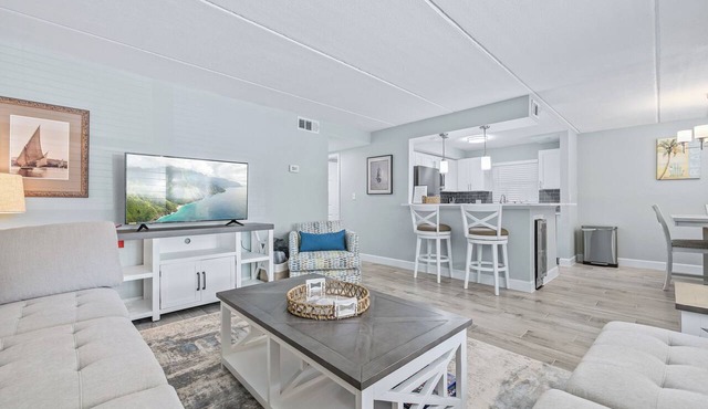 Fully renovated 2 bedroom 2 bath condo N Redington Beach in North Redington Beach