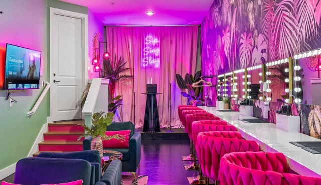 Glam Room+Karaoke Bachelorette Downtown Nashville