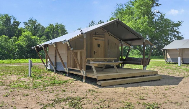 Glamping in Blacksburg on the New River