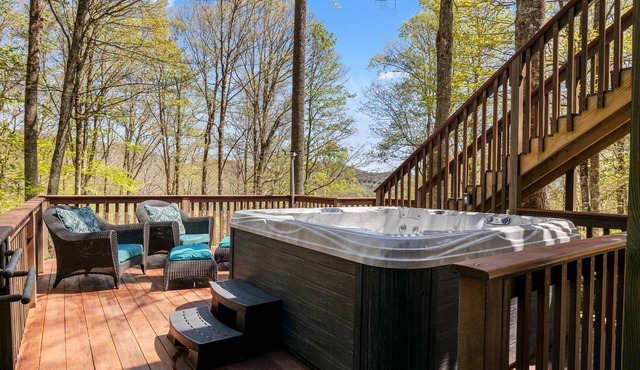 Hatley Ever After at Wolf Laurel Resort, Ski, Bike, Hike, Dine, App Trail access