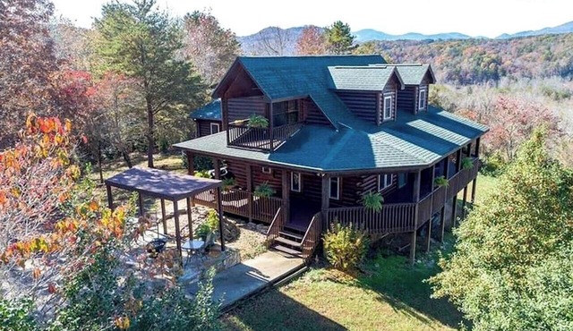 Hillside Haven Cabin with Hot Tub in Rutherfordton, NC