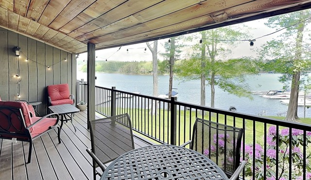 Lakeview Retreat | Lakefront w. Amazing Views, Boat Slip