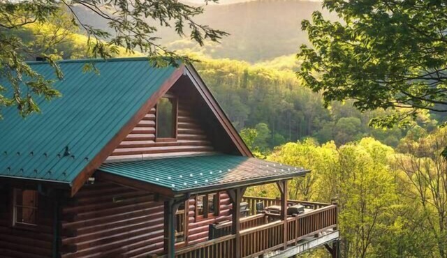 Log Cabin · 2BR · Black Mtn Views · Sleeps 5