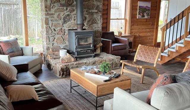 Log Cabin with the Best Views of the Little Red River in Heber Springs