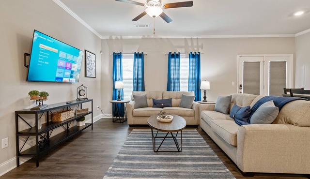 Modern 3BR Home Near I-85, Dining and River Trails