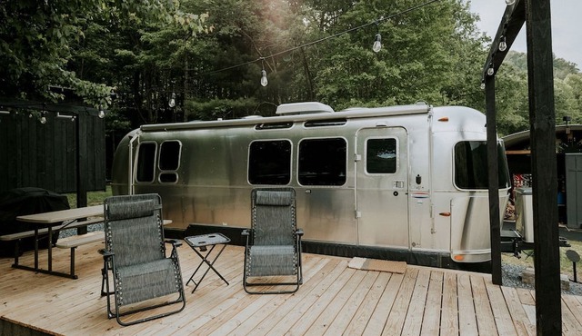 Modern Airstream Perfect for Couples Getaway in Erwin, Tennessee