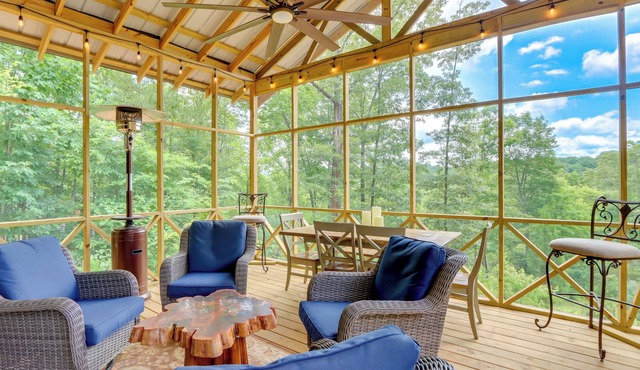 Mountain-View Appalachian Cabin Escape w/ Hot Tub! in Copperhill