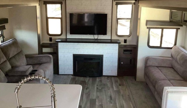 New Camper on Private Property with Atv and Fishing in Mount Vernon