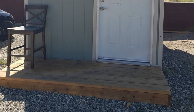 Our Off-Grid Tiny Cabin awaits you and your desert adventure. Sleeps up to 3. in Cabazon