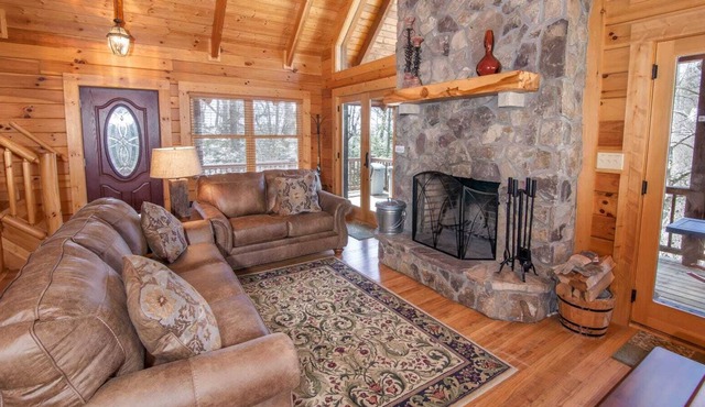 Peaceful Cabin by Grandfather Mountain