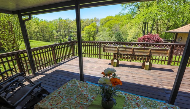 Peaceful scenery only minutes away from downtown Asheville