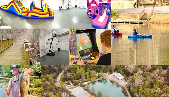 Raccoon Cabin: Arcade, Kayaks, Inflatables, & More