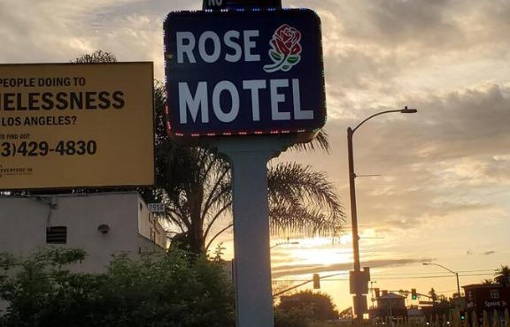 Rose motel in Compton