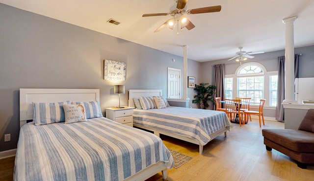 SB72B: Coastal Suite with golf course view and shared pool access