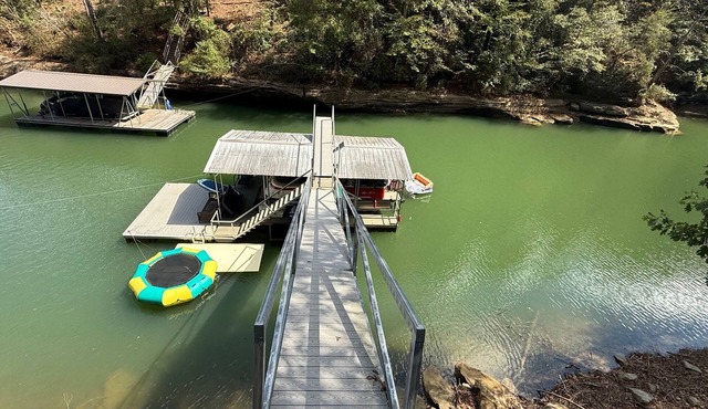 Smith Lake Lakefront Retreat & Waterfall in Jasper