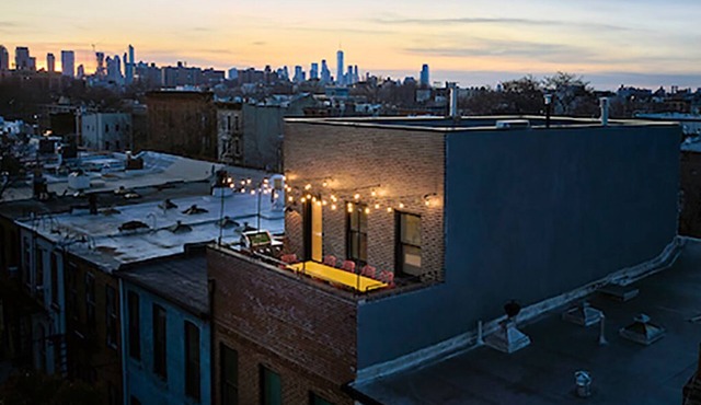 Solar Powered Brownstone w/treetop terrace in Brooklyn