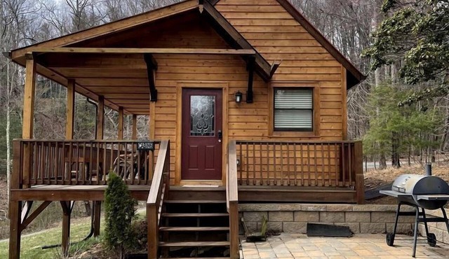 Spacious Mountain Cabin Rental for Six near Cascade Falls, North Carolina in Purlear