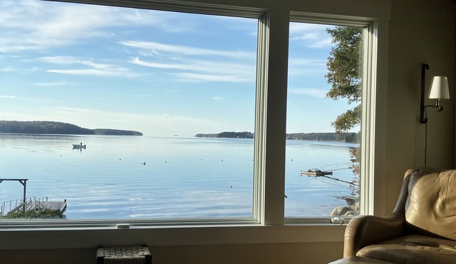 Spectacular Waterfront Retreat Close To Portland! in West Bath