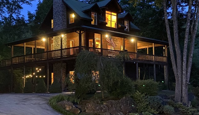 Stunning Smoky Mountain Views Fire Pit Wraparound Deck Game Room