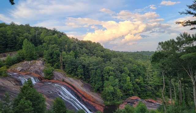 The Absolute Best Views of Toxaway Falls from "Ta Ha Wey"