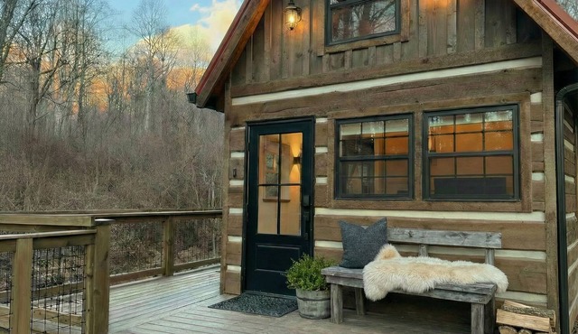 Tiny Cabin/Creekside/Near Asheville/Cabin#2