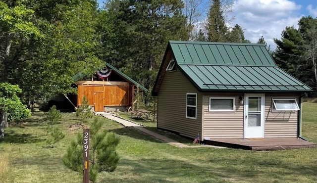 Tiny Cabin in Huron National Forest! in Luzerne