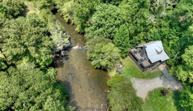 Troutlandia Pet Friendly Fish From Cabin Hot Tub
