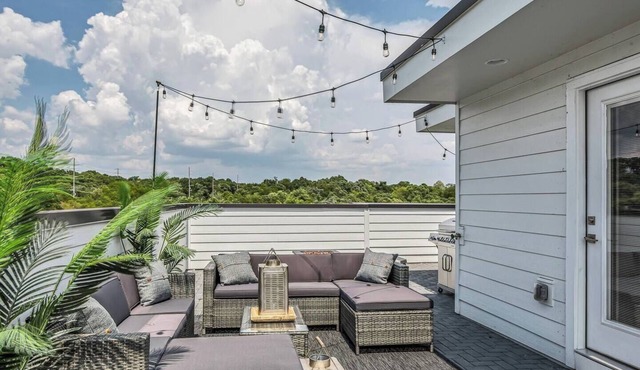 Two Luxe Nash Homes Rooftop Vibes