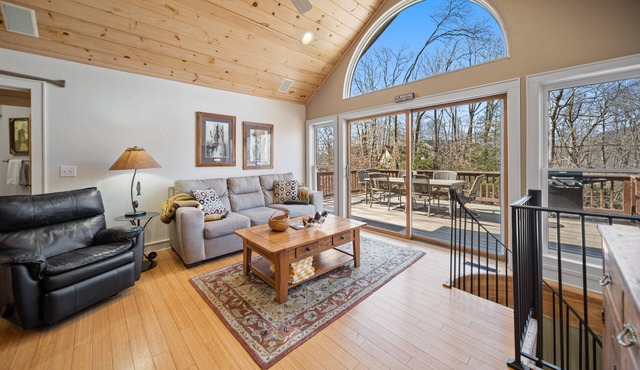 Updated Mountain Home in Private Setting