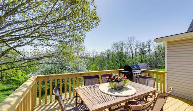 Williamstown Vacation Rental: Private Deck & Yard in Williamstown