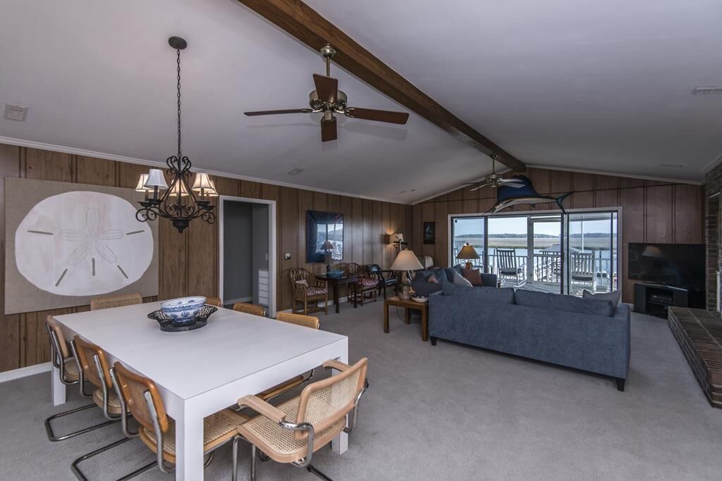 Edisto Island House | Escape | Deep-Water Dock + Private Pool | Salt Marsh & ACE Basin Views | Sleeps 12