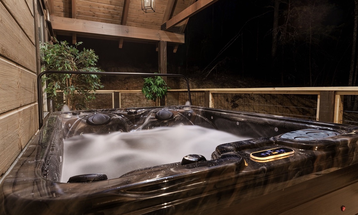 Sevierville Cabin | Woodland Cabin: Hot Tub, Deck & Game Loft