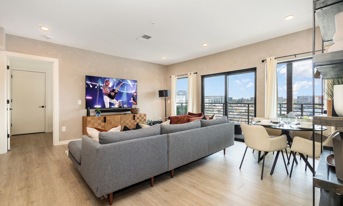 The Gulch Condo | 4BR DT Condo, Oversized Patio, Endless Amenities, Walkable to Everything