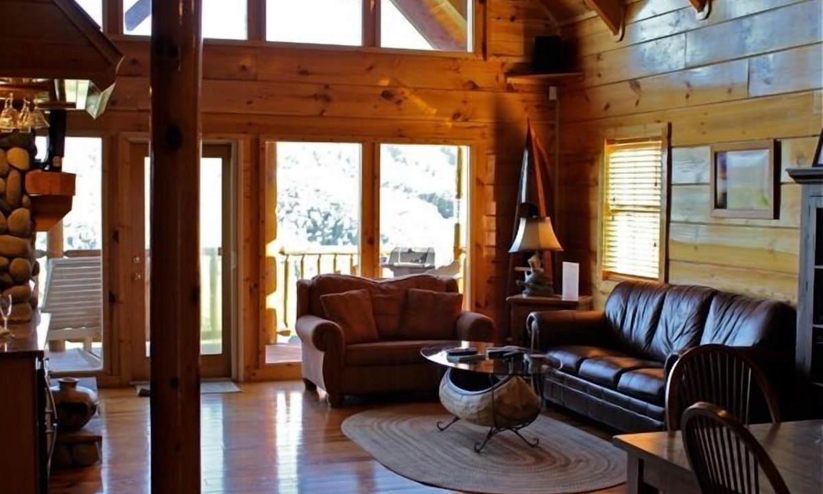 Gatlinburg - Pigeon Forge Cabin | Couples Romantic Paradise,Gorgeous View,Free HS WiFi,HTub,XM, Smart Home Theatre