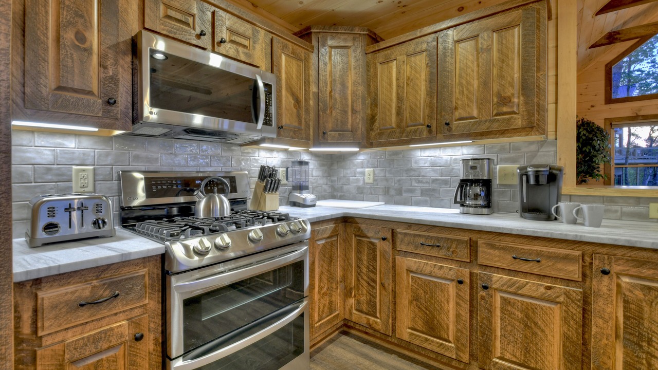Photo of Kitchen in Cherry Log