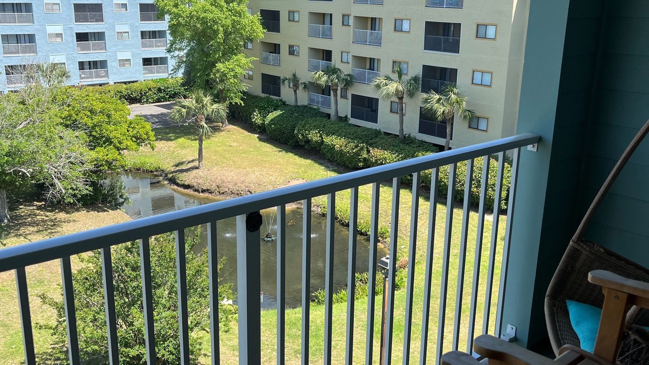 Photo of Patio Balcony in Palmetto Dunes