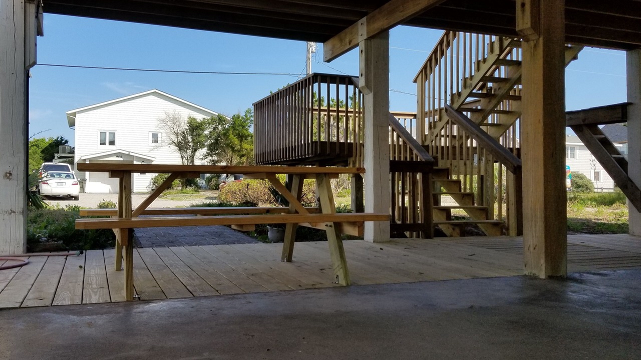 Photo of Patio Balcony in Topsail Beach