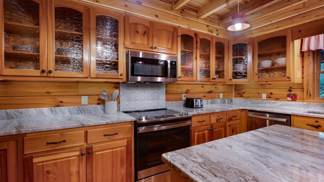 Photo of Kitchen in Cherry Log