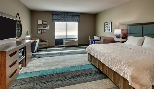 Room, 1 King Bed, Accessible (Roll-in Shower, Mobility & Hearing)