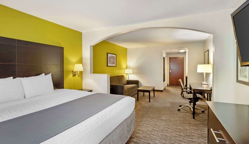 Suite, 1 King Bed, Accessible, Refrigerator & Microwave (with Sofabed)
