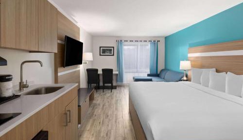 King Room With One King Bed and One Sofa Bed and Kitchenette - Non-Smoking 