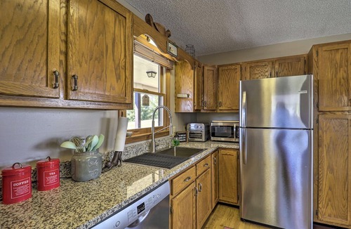 Piney Creek Cabin | Quaint Piney Creek cabin with wrap-around deck will restore you!