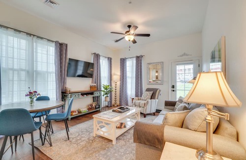 Maryville Apartment | Walk to Historic Maryville: True Southern Getaway!