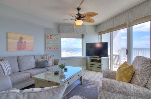 Arcadian Shores Condo | Sea Watch North 1016 - Spectacular Views From This Updated Oceanfront 3 Bedroom Retreat!