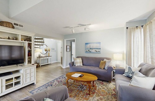 Seabrook Island Villa | Dog-friendly, riverfront condo w/shared pool plus access to tennis & gym